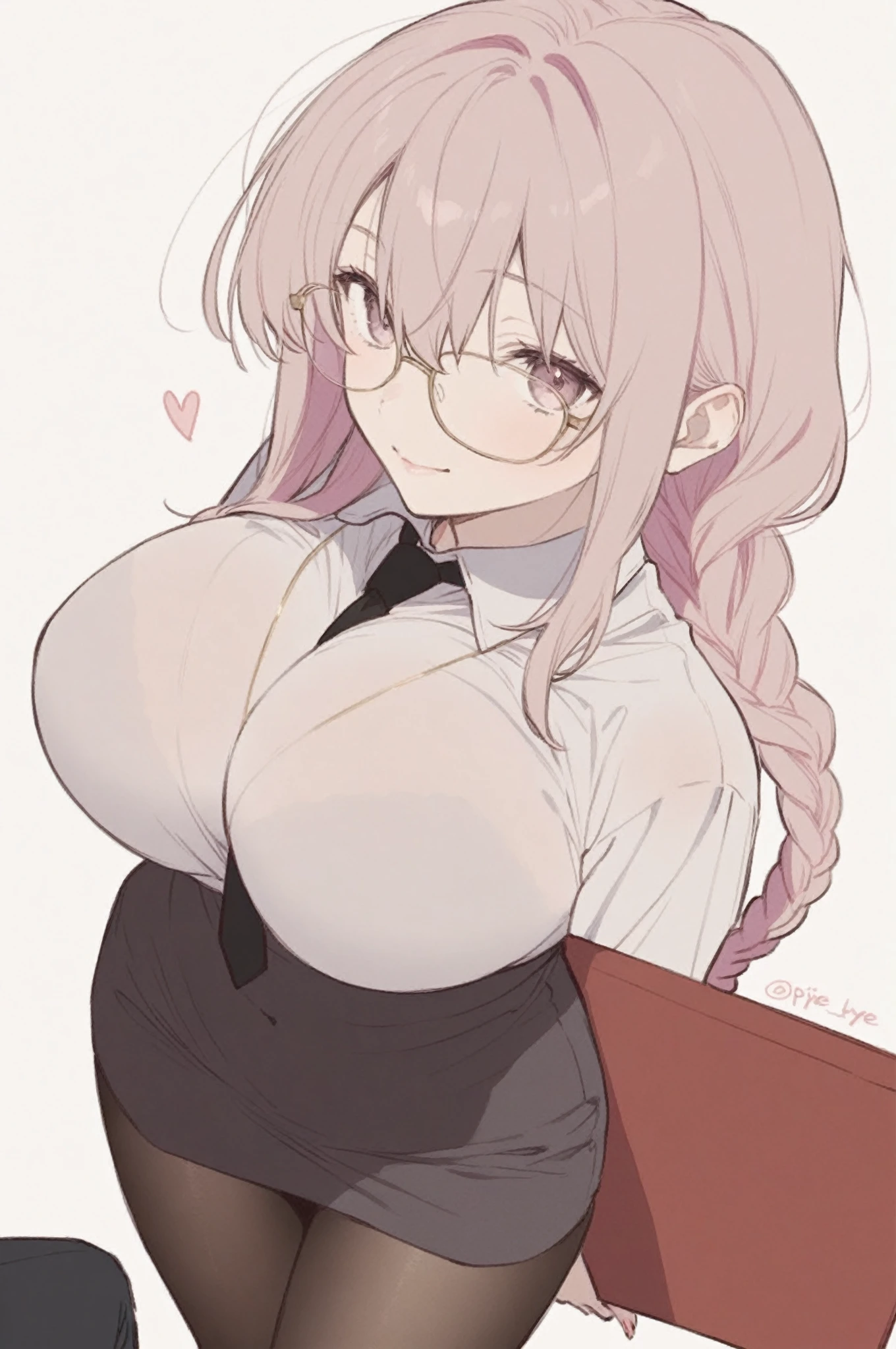 masterpiece, best quality, finely detailed, high resolution, 1girl, by buta99, by chelodoy, by spikedmauler, by cervina7, solo, female, ((hair, snout)), lips, big ass, eyelashes, standing up, happy, eyeliner, big breasts, cleavage, cameltoe, pink eyes, sexy, long curly blonde hair, thick, strawberry theme, sexy, slim waist, skinny, slim, skinny, milf, thick thighs, pretty, pink clothes, strawberry, blonde pigtails, kawaii style, bimbo, huge eyes, perky , huge hips, evil , sparkles, pastel background, pink crop top, white pleated skirt, white thigh high socks, sexy, glasses, blonde hair, strawberry piece in hair, black lipstick, vibrant, freckles,