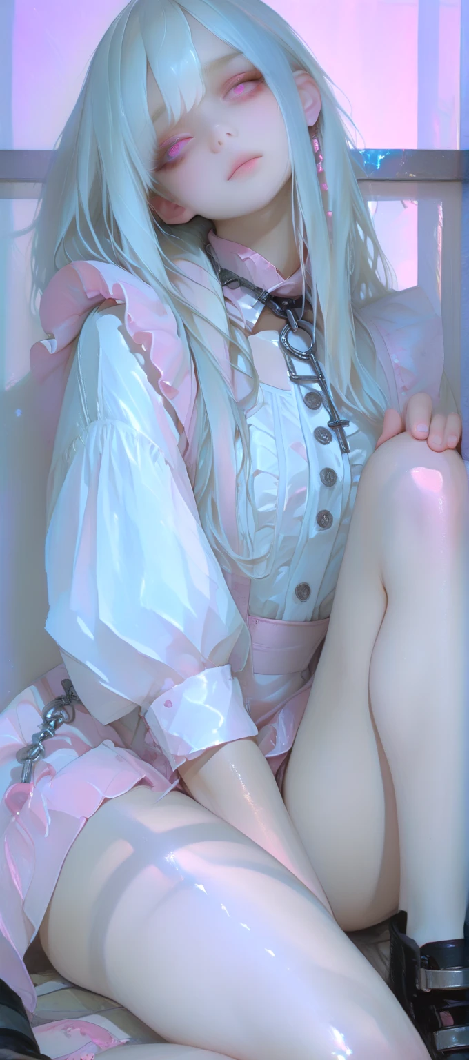 (8k, RAW Photos, highest quality, masterpiece:1.2), (Realistic, photo-Realistic:1.37), Very detailed, Ultra-high resolution,1 girl,Show Viewer,Beautifully detailed face,smile,narrow,(Slim waist:1.3),shirt, Beautiful and detailed skin, Skin Texture, Floating Hair,Professional Lighting,