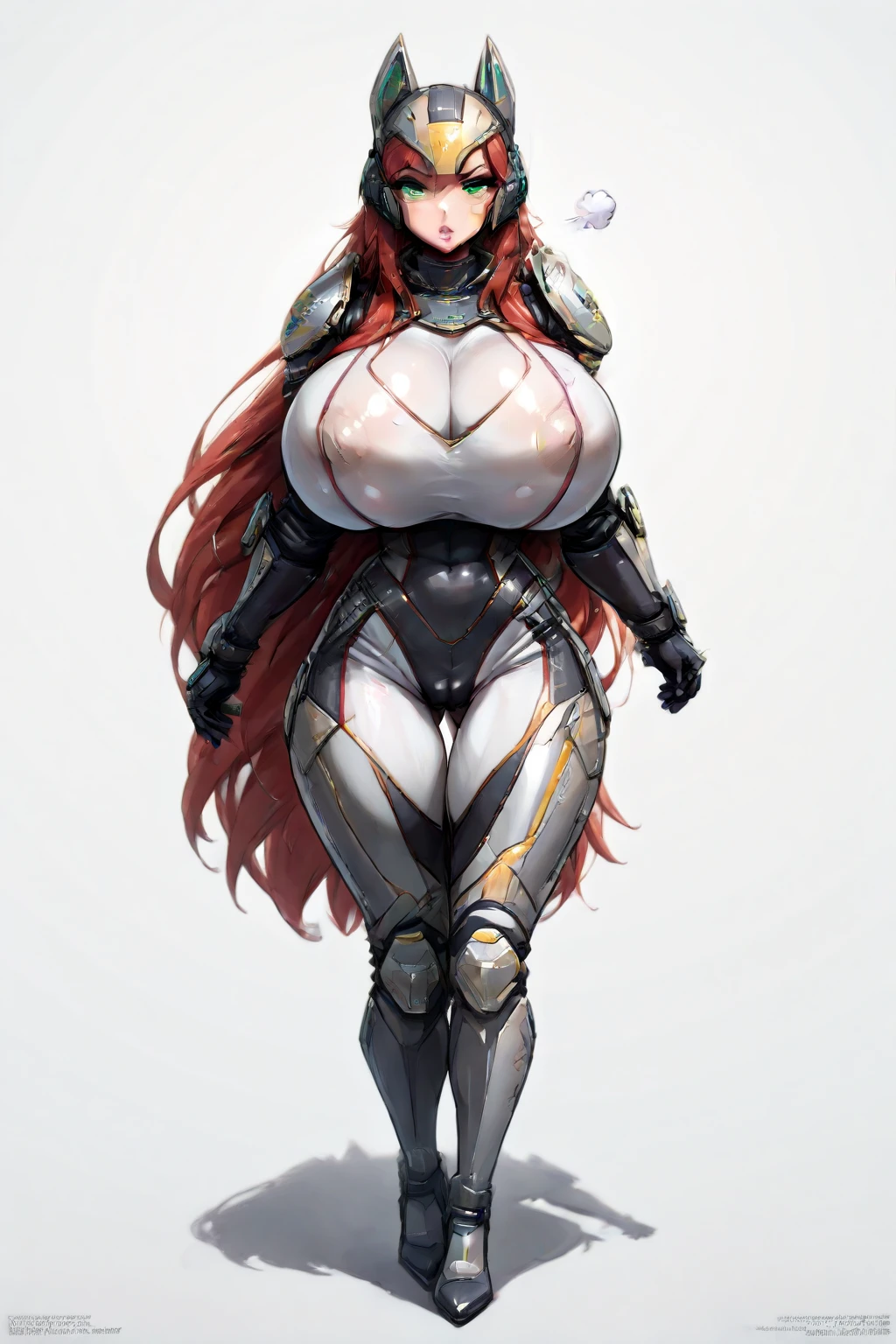 anime girl with big breast and big breasts posing for a picture, oppai proportions, oppai, ??????????? loli, thicc, biomechanical oppai, curvaceous. detailed, big breasts!, sfw version, !!highly detailed!!, gigantic breasts!!, fullbody pose, commission for, thick black lineart, highly_detailed!!, , 8k, super detail, 4K, HD, highres, best quality, award winning, high quality, high details, super detail, textured skin, anatomically correct, accurate, masterpiece, retina, UHD, hyper detail, hyper detailed face, thicc, biomechanical oppai, oppai, thicc, oppai proportions, nsfw, platform heels, bimbo, (massive lips: 1.3) and (silicon lips:1.3), thick lips, highly detailed face, ((best quality)), ((masterpiece)), (detailed),nsfw, ultra high res, intricate, hyperdetailed, detailed body, (detailed face:1.1), (outlined iris), (hidrocor lenses), (perfect eyes), 4k, beautiful, :1.3, (massive lips: 1.4) and (silicon lips:1.4), (thick lips:1.5), [symmetrical:0.8], detailed body , (detailed face:1.1), (outlined iris), (hidrocor lenses), (perfect eyes), 4k, beautiful, (masterpiece:1.2), (best quality:1.2), rias gremory, sfw, highschool dxd, dxd outfit, dxd armor, rias gremory dxd, ahoge, dollsuit, red hair, palace guard, leotard