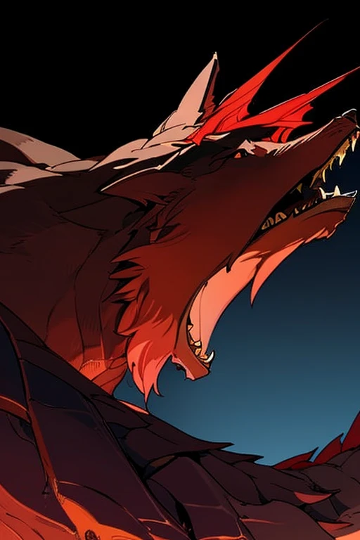 create an image of a hand with claws and blood coming out of a cave