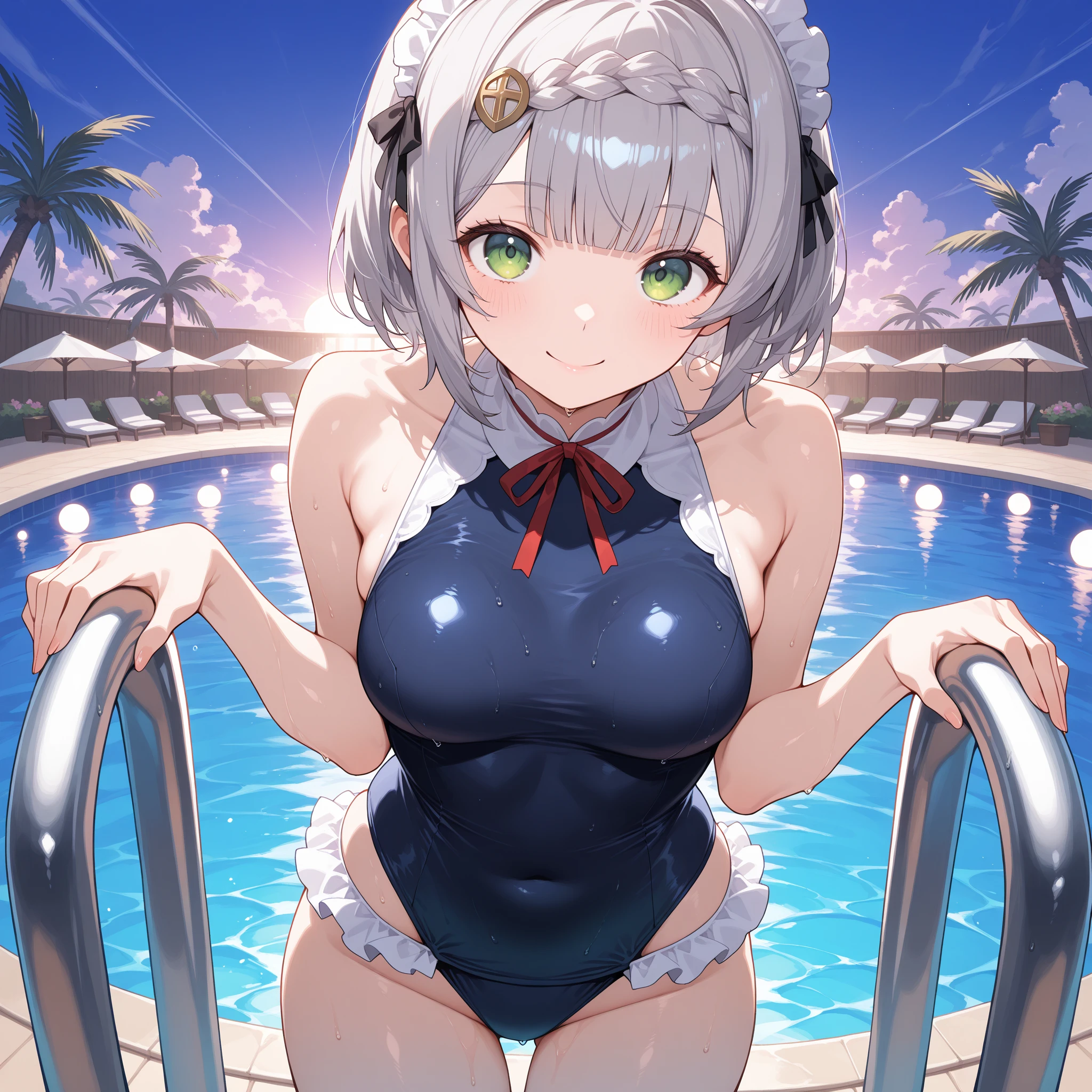 (anime artwork, anime style, studio anime, very detailed, up to date, vibrant, Anime Coloring, high contrast, masterpiece:1.2, best quality, best aesthetics),2 girl, Medium chest, A glimpse of thighs,random hair, One eye is hidden by the bangs, perfect proportions, high detail skin, Cute, detailed faces,kitchen, precise fingers, large breasts,bar,playboy bunny,nsfw,