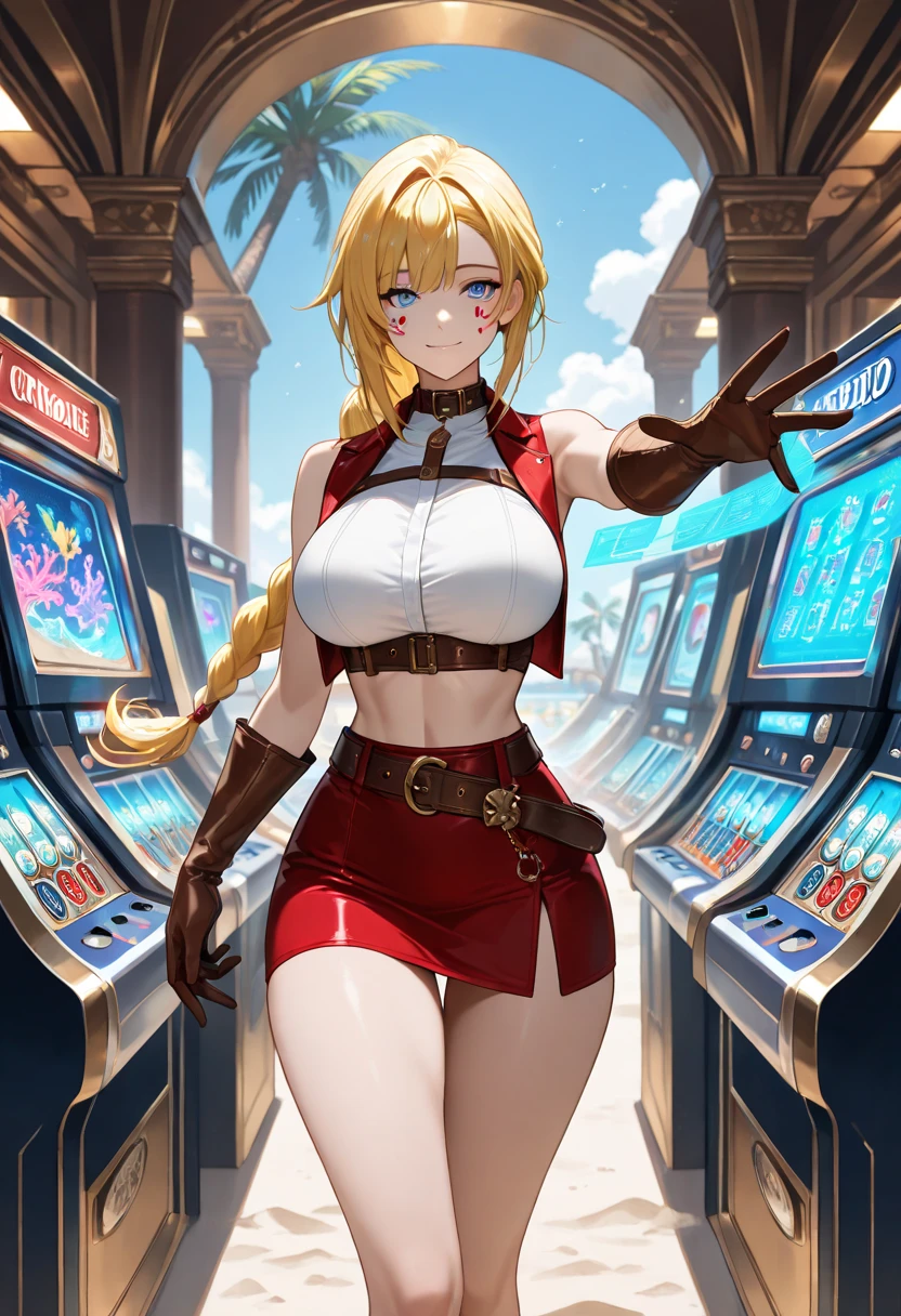 ((Best quality)), ((masterpiece)), ((realistic)), (( highly detailed)), (( intricate)), ((Nsfw)), super sexy, lu1, cyborg, multicolored hair, makeup, beautiful elegant stylish woman, naked in a crowded ballroom, jewelry, body chains, professional makeup, (closely surrounded by men), futuristic, cyberpunk.