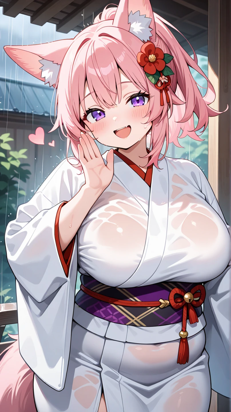 Ochako Uraraka, 1 girl, (ulzzang-6500:0.7), kpop idol, Yae Mico, bikini, separate sleeves, bare shoulders, huge tits, by the wide, bikini, Best Quality, (chart:1.5), (hair ornament:1.35), jewelry, purple eyes, earrings, old, torii, Cherry blossoms, flashlight light, depth of field, detailed face, facial focus, Love_cut, (looking at the viewer:1.25), non-traditional miko, shiny skin, long sleeves, smile, thick lips, CG game, Hands on lips, East Asian architecture, (blurred background:1.2), Session, Upper part of the body, bikini woman body defined thick thighs sexy body parts, ropa interior corta ochako uraraka, huge chest, open shell, nude