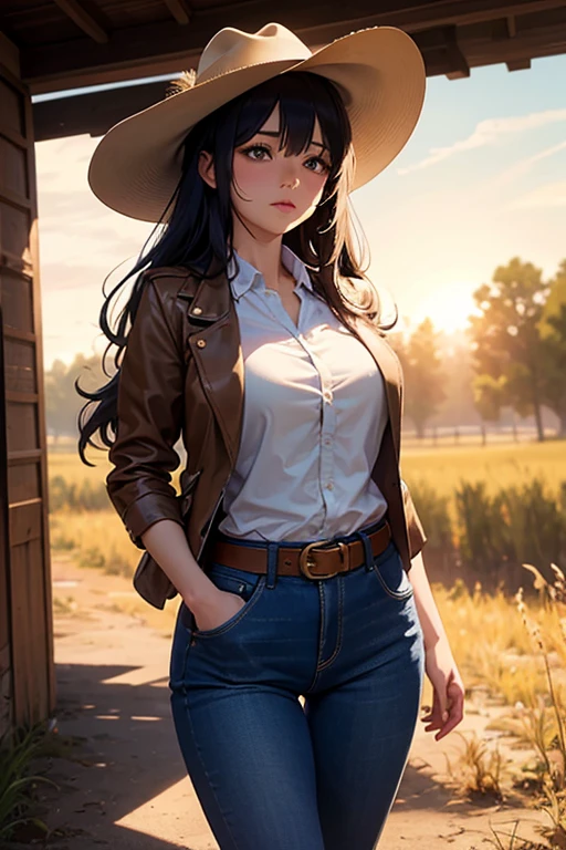 <lora:cowgirl_outfit_v0.1a:1>
1girl, cowgirl outfit, from below, sheriff badge,, masterpiece, best quality, highly detailed