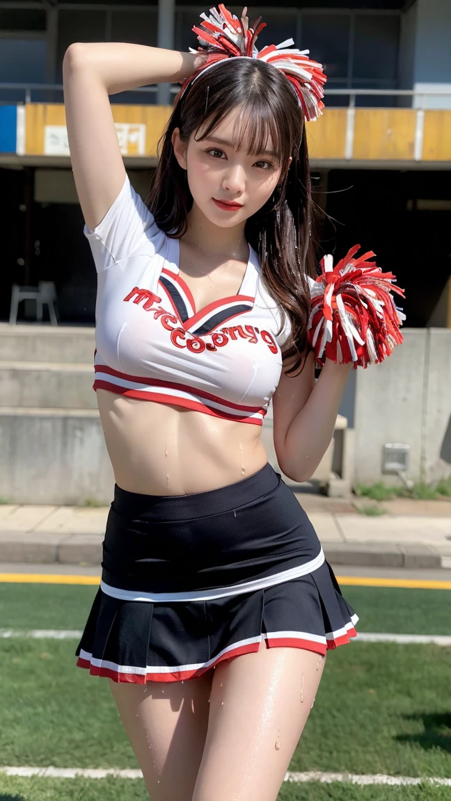 (8K、Raw photography、top-quality、​masterpiece:1.2)、(realisitic、Photorealsitic:1.37)、ultra-detailliert、超A high resolution、女の子1人、see the beholder、beautifull detailed face、Constriction、(Slim waist) :1.3)、Beautiful detailed skin、fullnude、Pubic area visible、Pubic hair sticking out、nipple erect、Natural pubic area、Idol、cute little、Excellent style、Beautiful body、Spread your legs apart、full body Esbian、Beautiful pubic area、Brown hair、Shortcut Hair、