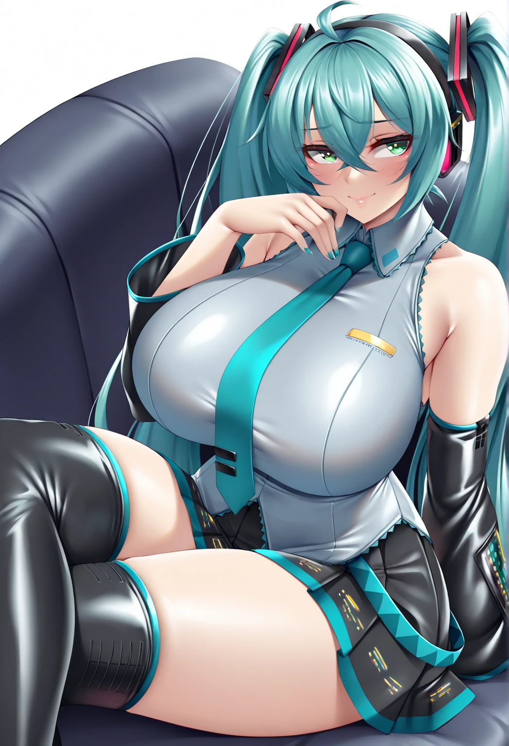 girl, solo, beautiful body, perfect body, nice body, (Huge_Breasts), sitting, frombehind,

aharen reina, white hair, bang, cowprint bikini, thighhighs, elbow gloves,

official art, extremely detailed CG unity 8k wallpaper, perfect lighting, Colorful, (best_quality:1.0), ultra high res,4K, ultra-detailed, 8K, HDR, high resolution,  absurdres:1.2, film grain, (vibrant_color:1.2), (narrow waist),