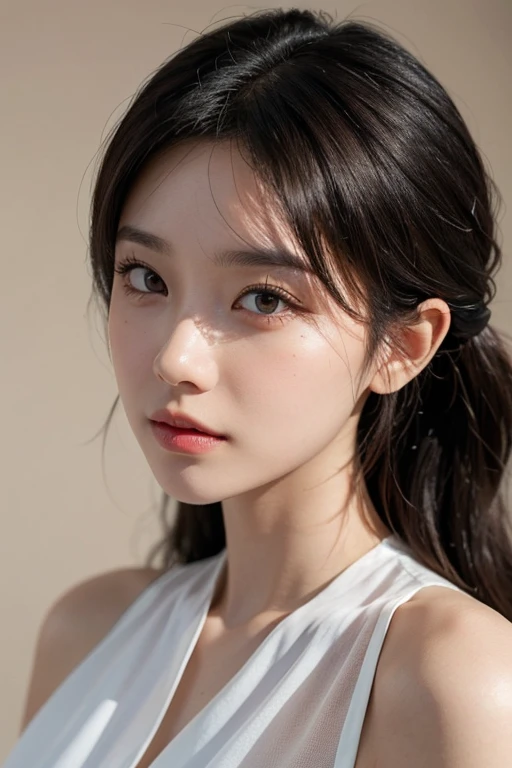 (((masterpiece))), (((high resolution)))、(((8K quality)))、(((perfect face)))、(((K-pop idol)))、25 years old、(sportswear), look at the camera, (Eyes of the highest quality), (detailed face), (detailed texture), (big bust), (chubby)
