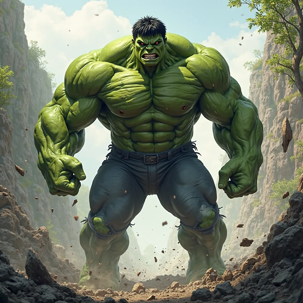angry hulk