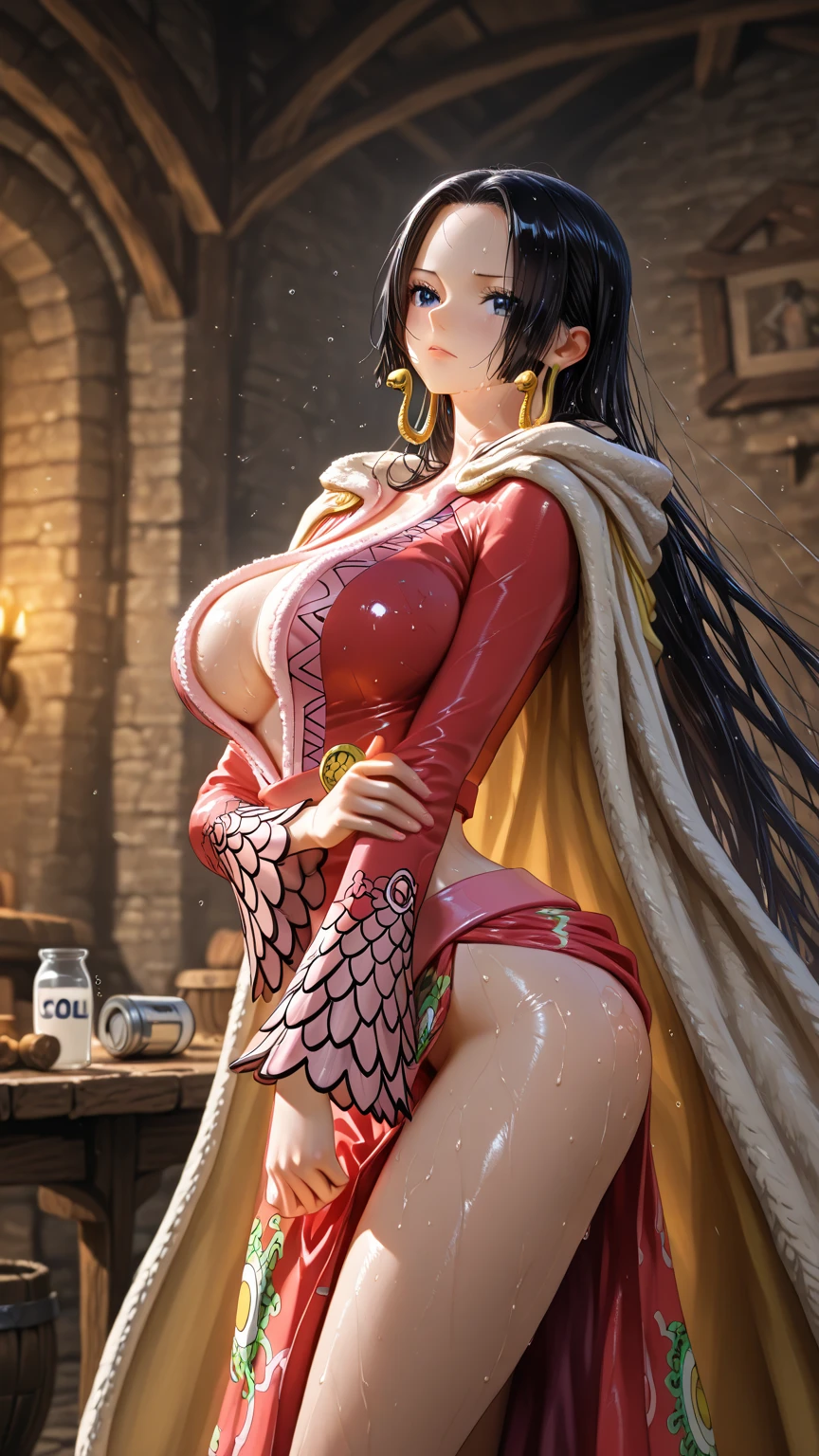 Huge nipple,Giant cleavage breasts