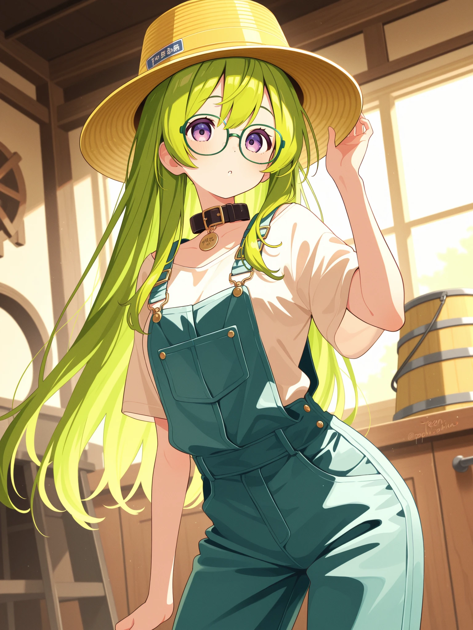 (masterpiece, best quality), intricate details,
<lora:ceres_fauna_v30:0.8> 1girl, ceres_fauna, antlers, (green hair, yellow eyes:1.4)
<lora:breast_milk_latte:0.8> breast milk latte, naked apron, green apron, nude,