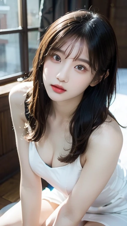((Exposing breasts 1.6))),(((Exposing breasts 1.6))),(((Exposing breasts 1.6))),masterpiece, Highest quality, 8k, Absurd, Beautiful medium long bob hair,Woman in her late 20s, That shy expression is cute, (Sensual Style),((Seven episodes were filmed................1.4)), (Nude 1.5), No makeup, The near road and the far road, Written boundary depth, Surreal, High resolution, photograph, Sharp focus, Face lamp, Dynamic Lighting, highest detailed, ,Extreme detaileds、Super detaileded、detailed、Real Skin、elegant features、Positive and optimistic、(The background is a colorful flower field)