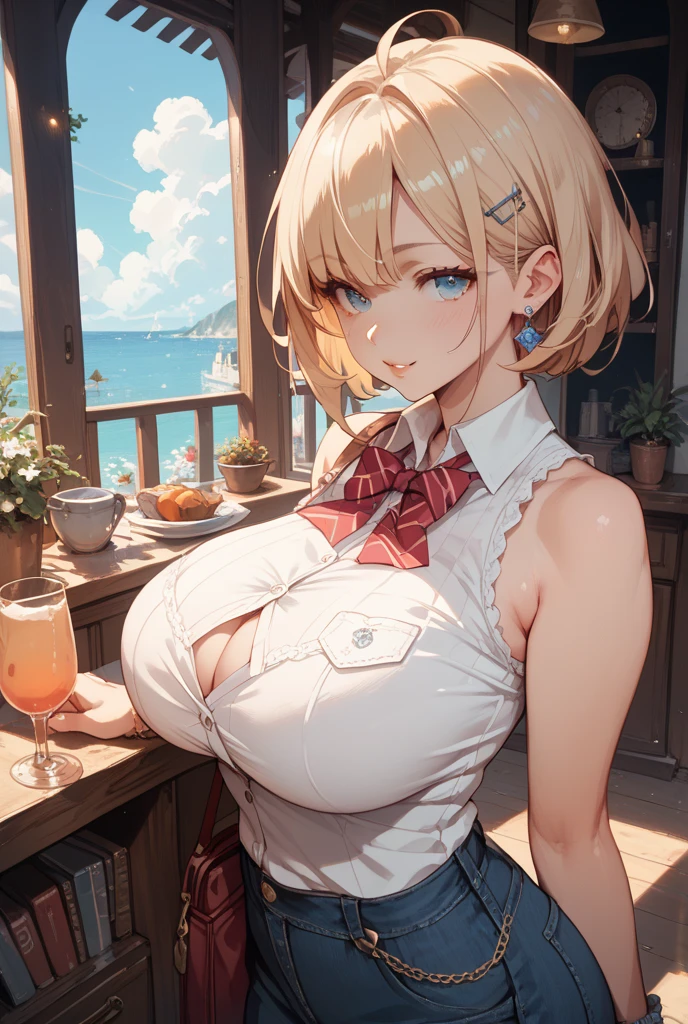 (((masterpiece, best quality))), (((superior quality))), cute girl, ((extremely detailed girl)), ((huge breasts)), (yukata), (bare shoulders), strapless top, slight smile, twin tail blonde