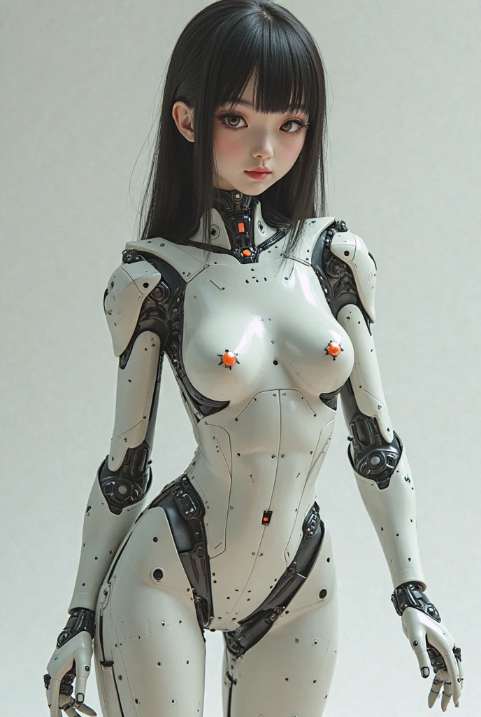 (1girl:1.2), masterpiece, best quality, best detail, best proportion, best anatomy, best face, fatty, best shaped breasts, very big breasts, (black short hair) ((14 year old japanese lowteen):1.3), ((full body shot):0.9), view from side, (hostage girl), ((prosthetic limbs):1.4), ((prosthetic girl):1.0), (nsfw:1.1) , (full nude:1.5), cameltoe, (cum in pussy), sadly, tears, blush, trackfield(background), (spread her legs wide), wet,