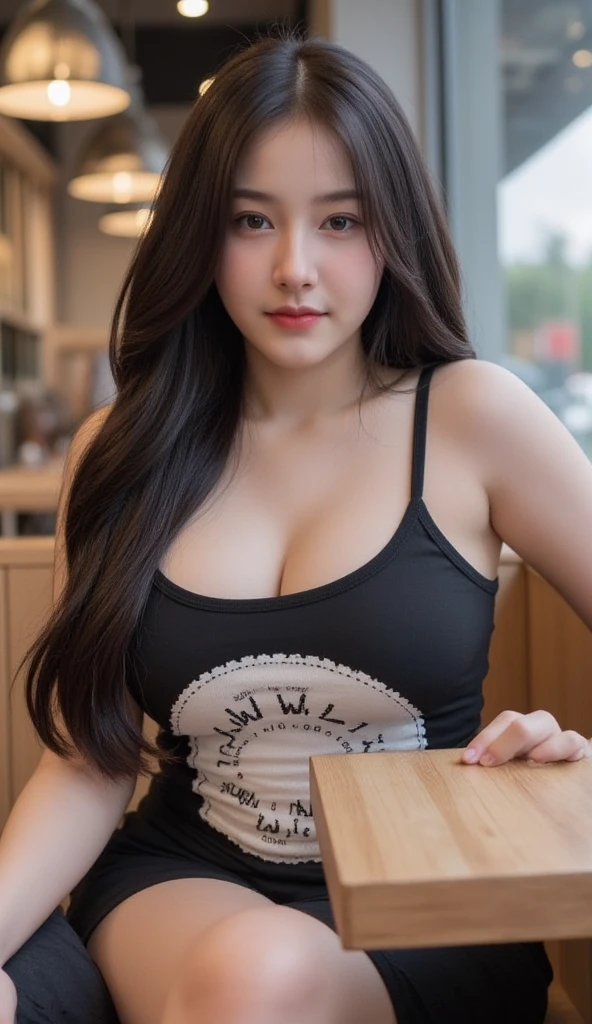 Araffe woman, beautiful,ponytail, long hairลอยปลิวขึ้น,black eyes, ผู้หญิงlong hairชาวเอเชียตะวันออกเฉียงใต้ที่มีใบหน้ากลม, Large chest measures 38 inches., Warm light, morning sun, long hair,black eyes,abdominal muscles, The body is beautiful and strong., rounded chest, (digital painting, HDR, high contrast), 3-D, 8K, 45,000,000 pixcls,Asian girl, Gorgeous Chinese model, Japanese model, beautiful asian woman, Japanese goddess, Very beautiful girl., beautiful young woman, very beautiful woman, Attractive and beautiful, sexy girl, Asian girl, beautiful female model, jaw-dropping beauty, ใบหน้าและร่างกายที่น่าดึงดูดarafed woman in a red uniform posing for a picture, red uniform, Wearing a red captain's uniform, young woman wearing uniform, Wearing a headmaster's uniform, JK uniform, Rin Tohsaka, wear restaurant uniform rr, wear red dress, red shirt, Wear a red formal dress, pilot suit, red dominating, cool red shirt, wearing red shirt