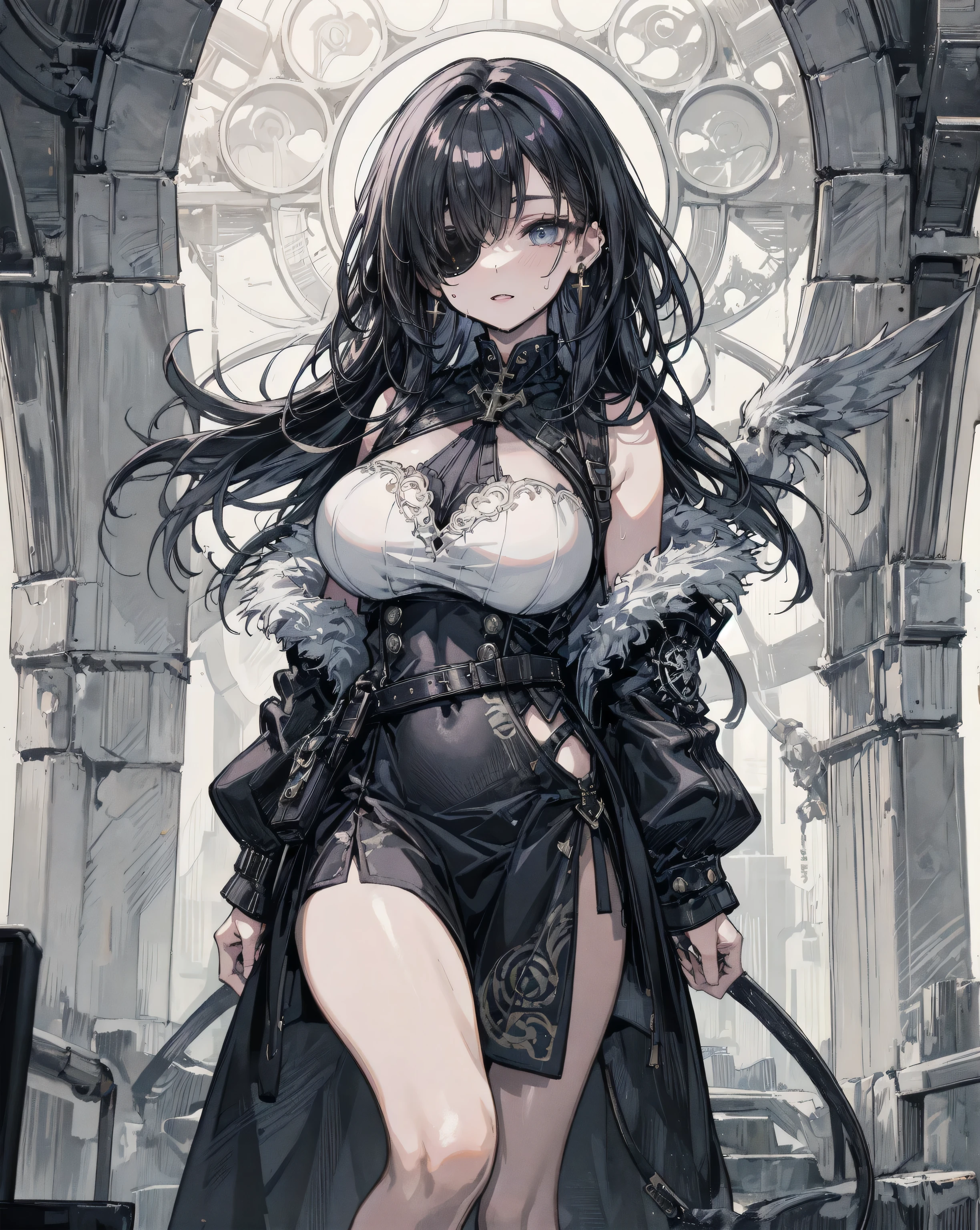 (Enrich the picture,Masterpiece level quality)Beautiful 8K CG artwork,Goddess-like posture,Kneeling exercise,Slim and soft,Translucent skin,Pink hair、The beauty of extra-long hair, Super Long Straight Hair,The skin is fair and juicy,Big breasts lingerie miniskirt uniform,Perspective Part 1.2x enhanced silhouette effect,Exquisite transparent blues pattern in pajamas,The details are intricate and exquisite,The background is slightly blurred,Charming and lustful leg seduction,Drool,Q cup big breasts,Blush,Japan goddess,Perfect body slim curves,Scene by the sea,The shirt is fully open: 1.4, The chest is completely open, Shirts are worn over underwear, (Shirts are worn over underwear: 1.3),