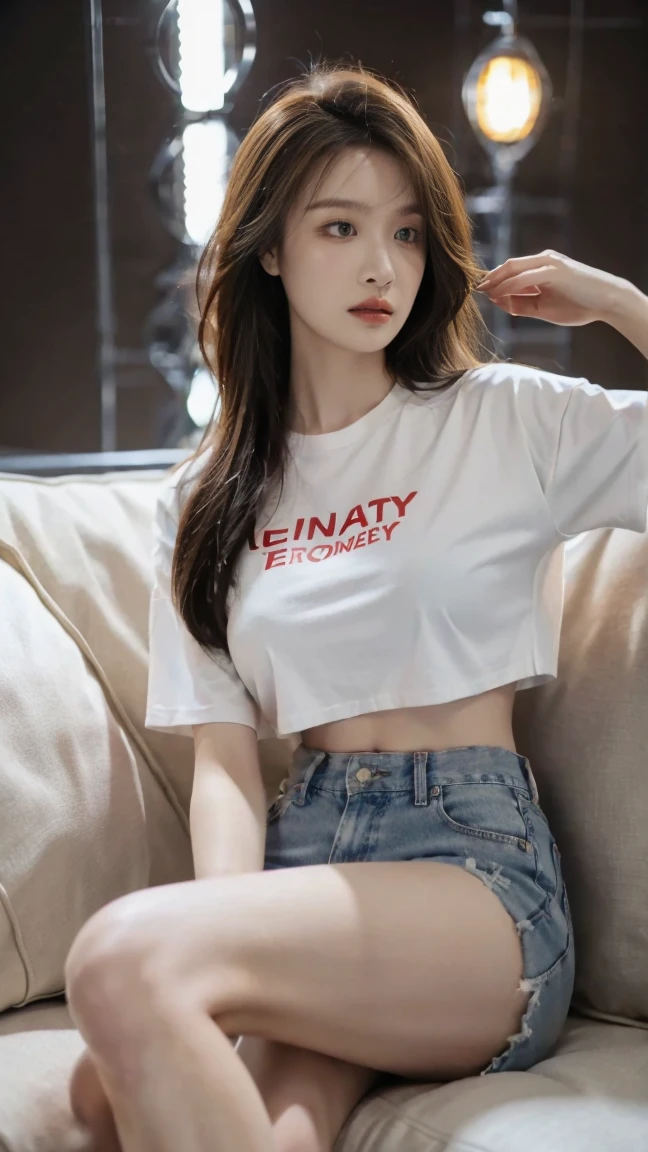 ((top quality, 8k, masterpiece: 1.3)), beauty, 1 girl, big: 1.3, (abs, slender figure: 1.1), dark brown hair, (wet from rain, wet body: 1.3), soaked, ultra-detailed face, detailed lips, detailed eyes, double eyelids, marathon uniform, detailed police car interior, in police car, sitting in the passenger seat of the car, handcuffs, embarrassed, blush, undressing panties on thighs, embarrassed laughter, showing off marathon uniform, open obscenity, nsfw, fine foot lines