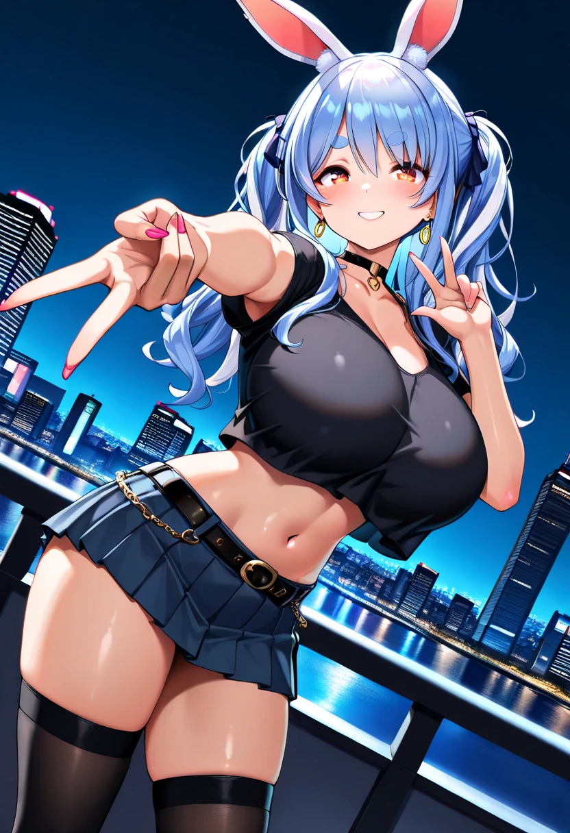 hi res, masterpiece, 8k, nsfw, ichika hoshino, (gigantic tits: 1.6), (naked: 1.6), (dense pubic hair: 1.4), (black mesh top: 1.4), (denim mini skirt: 1.4), (black lace-trimmed stockings: 1.4), (red high heels: 1.4), Nightclub, night, (ichika hoshino is squatt with her legs spread wide on a dancing stage: 1.4), (ichika hoshino is pissing a huge load of piss on the stage while cumming and orgasm: 1.4), cum, squirting, sweating