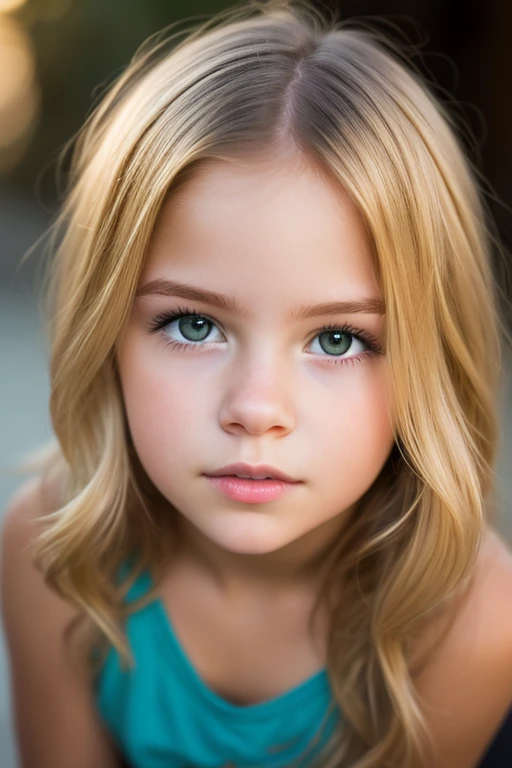 girl CHILD 10 years old, Russian blonde in braids, MUITOS CRANIOS, ossos, Bones.