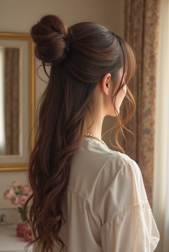 Lolita's double ponytail microcurly hair masterpiece --auto