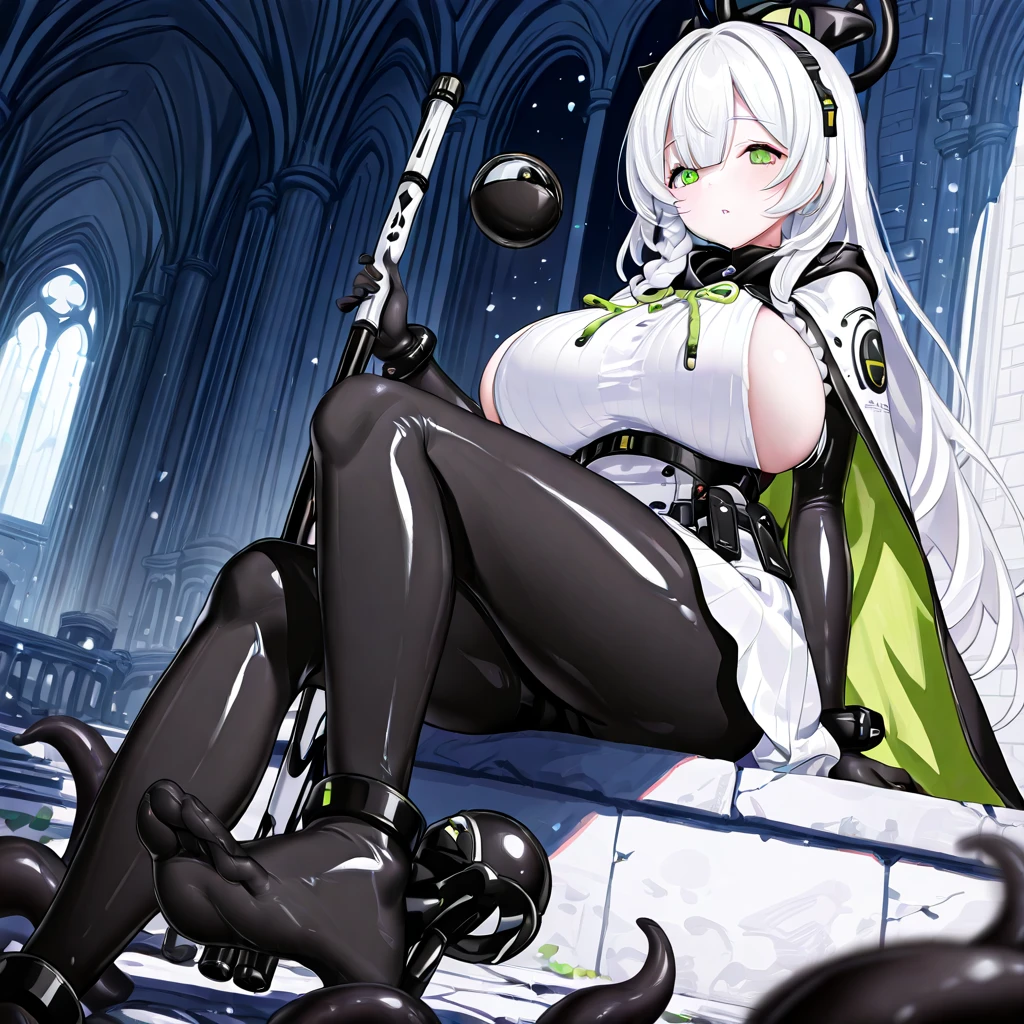 ((Highest quality)), ((masterpiece)), ((detailed)),(Browsing Caution)
(8k) delicate (ultra-detailed) (high resolution) front
(Bodysuits)((girl,Jet black penis))
Long Hair, hot, sniper