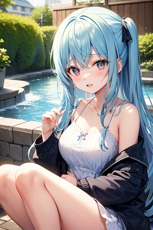 absurdist、ultra -detailed、A masterpice、最好的质量、BRAEK、Official art、（Beautifully Aesthetic：１.２）、（water colour：Curly）、BRAEK、Devilish Beautiful Girl、a beautifulchi girl、（kawaii：⒈３）、16yearsold、BRAEK、colourful hair、Splash、（Mixed blue and pink hair：１.２）、(フラクタルアート1.３)、BRAEK、cat ear、A sexy、BRAEK、shoe、humanoide、BRAEK、white  bikini、BRAEK、red-eyed、BRAEK、From Side、looking the viewer、BRAEK、Plush bets、BRAEK、shyness、tension、blushful、BRAEK、Showa gravure、all on fours、behind from、BRAEK