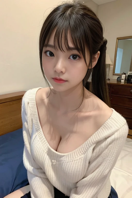 (best quality、8K、32 k、A masterpice、ck:1.2)、1 girl、beautfull Japanease woman、thin-waist、behind from、Beautiful Woman with Perfect Style、lecture、library