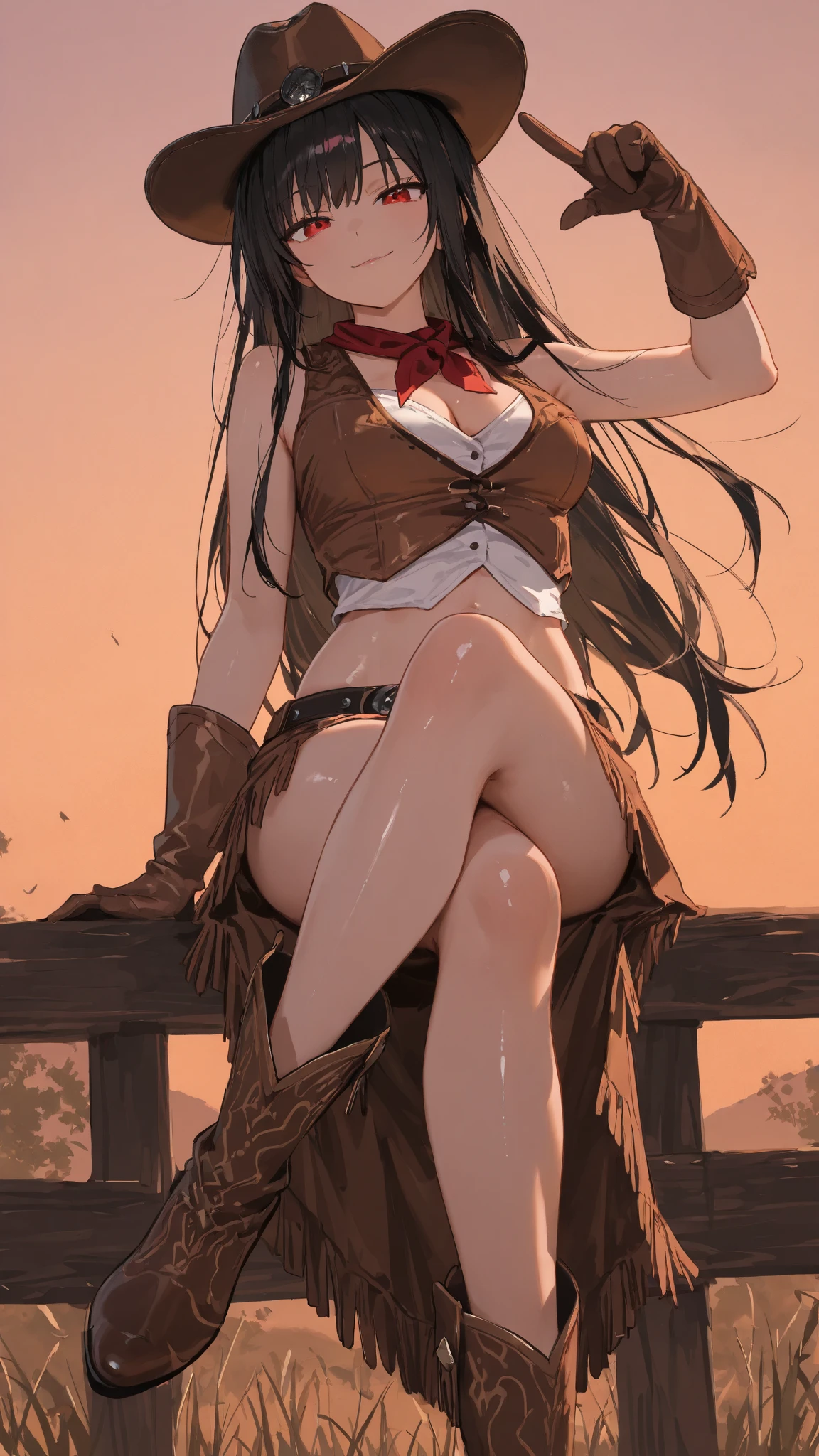 ((((Highest quality))))、(((Ultra-precision CG16K wallpaper)))、(((masterpiece)))、(((Super detailed)))、(((Extreme detail)))、((1Mature 29 year old woman:1.6))、((Very beautiful Japan face of a person))、((Urizane Face:1.8))、((Medium Straight Hair、Straight Hair:1.8))、(Shiny Hair)、A delicately drawn beautiful face、(Dark Eyes、Reflected light from the eye)、double eyelid、High nose、Small nostrils、Small Mouth、Seductive lips、Beautiful breasts、((C cup size breasts))、Cleavage、Small belly button、Delicate nails、Beautiful feet、Thin thighs、eight-headed body、Perfect proportions、Perfect Anatomy、Perfect composition、Beautiful detailed shading、Beautiful, natural lighting、Beautiful detail glow、Depth of written boundary、(((High chroma)))、(((Real:1.9)))、((vivid:1.5))、((Beautiful Skin))、((Skin Texture))、((Realな皮膚感))、(((Cowboy Shot:1.6)))、(((front view、shoot from front、front low angle:1.6)))、(((smile:1.4)))、(((looking at viewer:1.6)))、Bright daylight、Natural light、(((background_Grass Square、Mountain、Sky and Clouds:1.5)))、(Standing pose:1.6)、(((Completely naked、pubic hair、Hair Nude:1.6)))、