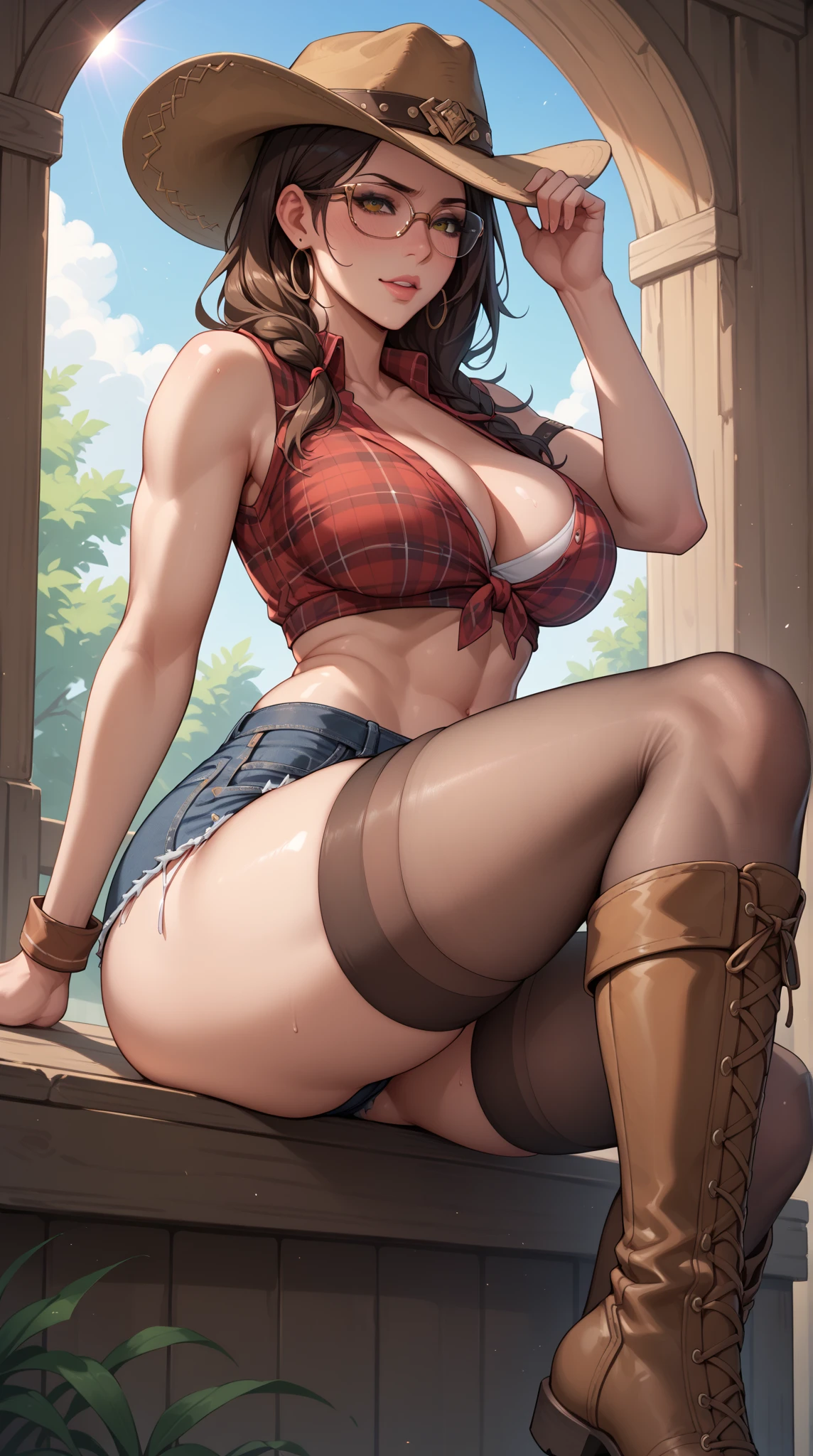 ((masterpiece)), ((best quality)), (detailed), perfect, solo, two-headed Sophia-lillis, ((in old Victorian circus tent)), colorful setting, freak show , gorgeous woman, luscious lips, short red hair with French bob cut, huge blue eyes, freckles, short, petit, sexy, (NUDE, corset), (two heads, conjoined_dicephalus), (kissing:1.4), , hands on body, ((massive breasts:1.1)) (( getting wet, sweating)), blushing, extremely sexually aroused, (( on bench)), falling asleep, yawning, ((surrounded by sexy freak show posters)), lean and thin body, sexy, ((legs open:1.4)), ((holding one leg up:1.4)), ((hand on crotch:1.3)), ((pulling hair)), ((suductive expression))