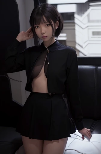 Highest quality, masterpiece, cute, beautiful, ((Woman)), ((Raped women)), Being attacked, Baby Face, A look of despair, (Sexy), (sexy), Dark atmosphere