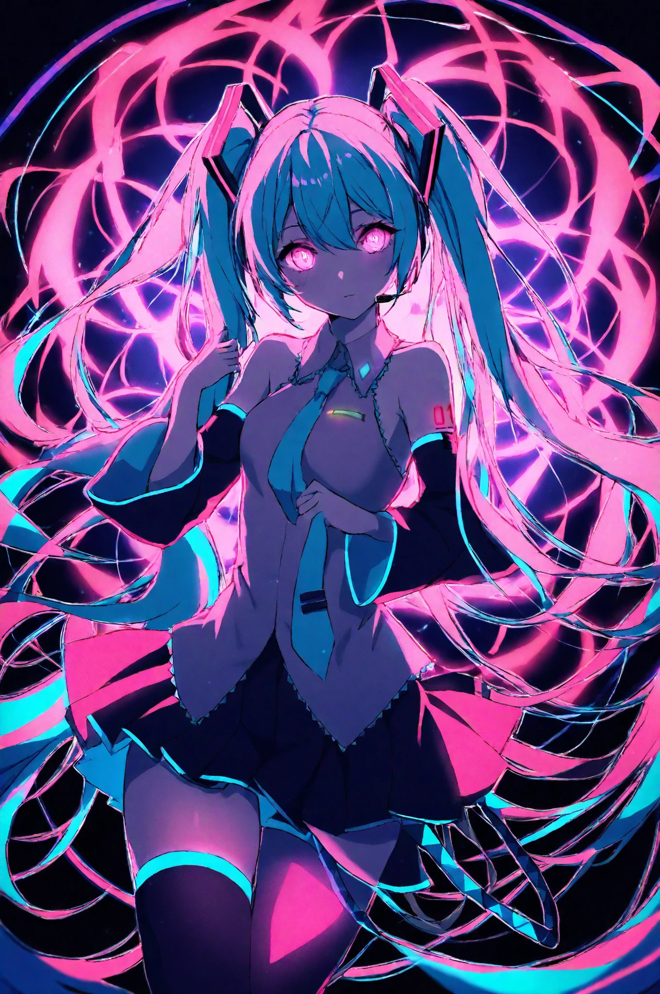 NSFW,masterpiece,Highest quality,High resolution,Super detailed,Shiro \(no game No life\),Long Hair,Multicolored Hair,Hair between the eyes,Gradient Hair,Yellow Eyes,Flat Chest,Slave,Off the shoulder,cropped,Micro Mini Skirt,Fishnet tights,Downtown at night,alley,Ecstasy face,Embarrassed,blush,Leg spread,orgasm,Climax,Squirting,Roll your eyes、squint,Are standing,Prostitute,One man,Having sex
