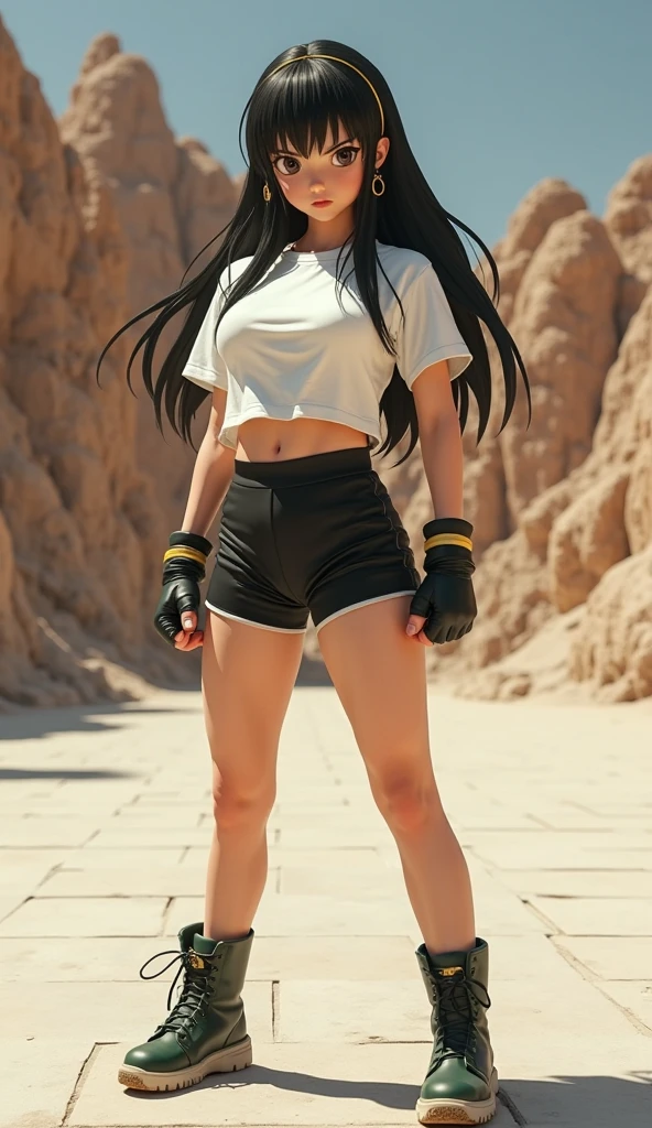young man, not so high,Little Muscle, slightly dark skin, Desert scenery, light outfits, fighter, struggling pose, wearing spartan sandals, white clothes, monge