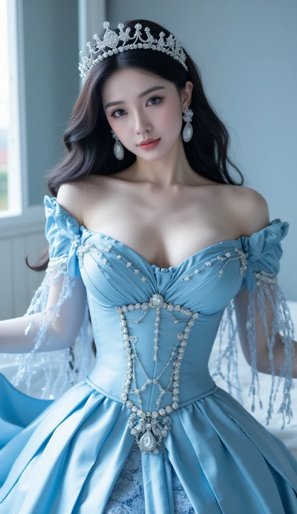 Change into a princess outfit