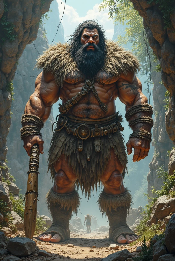 Ugly fat woman, with beard, Spada, Granites