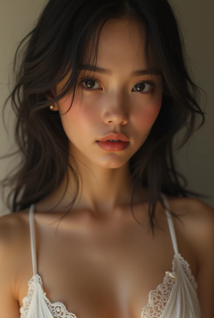 Girl beautiful bra Black