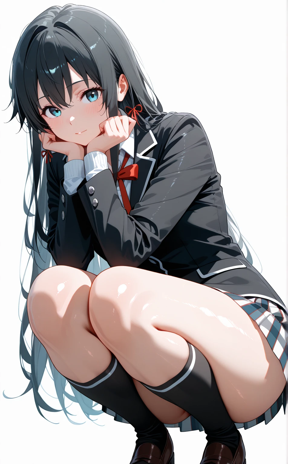 white background