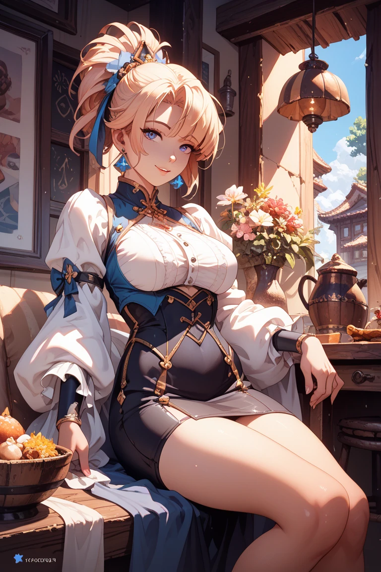 (masutepiece:1.5), the Extremely Detailed CG Unity 8K Wallpapers,Vivid colors,(Realistic,Photorealsitic,hyper realisitic:1.5),(Curve,Model,glamor:1.5),Beautiful breasts,Farbe_aberration,beautiful detailed shadow,Beautiful eyes,Beautiful body,Beautiful skin,beautifull hands,(Large breasts:1.5),(Large_breasts:1.5),(a blond:1.5),(Blonde hair:1.4),Seductive smile, (parted_Lips),Hanging,(White bed,White luxury bedroom,White sheets:1.4),(White ribbon on the head:1.3),(Long hair, Ponytail:1.5),Attractive thighs,well-shaped thighs,green colored eyes,(Light green underwear:1.4),(See-through:1.5),( Standing:1.3),(gorgeous sexy underwear,Exquisite cloth,Ren Hao,Lace-trimmed bra,Lace-trimmed legwear:1.4),(delicate patterns,intricate detailes:1.4),red blush,shinny skin,(Tiny panties:1.5),parted_Lips, white_thighs thighs thighs thighs,(naughty expression:1.4),Quality hair、Realistic hair、Shiny hair,(Spread_Legs:1.2),(crosses_Legs),(Stick your crotch out in front of you:1.5), Anime girl in luxurious underwear sitting on bed, Elf Girl, Seductive Anime Girl, alluring elf princess knight, Cute anime wife in fancy underwear, elf princess, beautiful alluring anime woman, 2. 5 d cgi anime fantasy artwork, elf queen, Very detailed ArtGerm, Detailed Digital Anime Art,