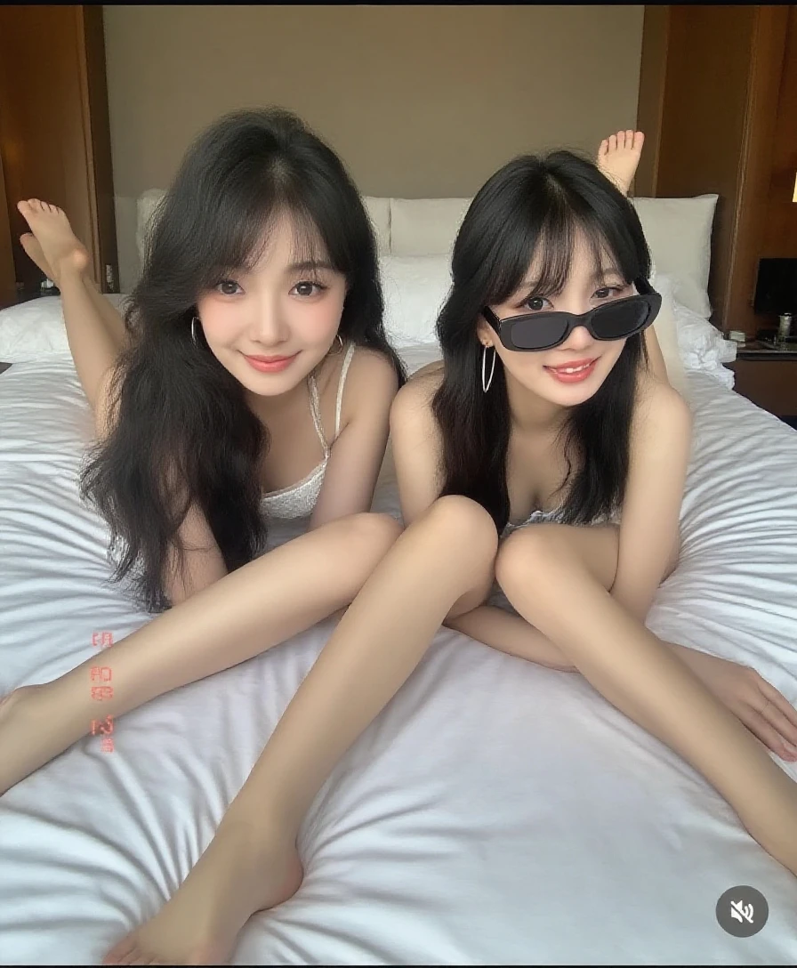 NSFW,masterpiece,(best quality:1.4),(8k,raw photo,photo realistic:1.2),best quality,high quality, masterpiece,detailed,high resolution,shiny skin,detailed skin,detailed face,detailed eyes,mutated hands and fingers,lightning body,(top-quality, ​masterpiece: 1.1), posed for a magazine, ,Naked Femele Japanese Two girls,one leg up,nipple,navel,vagina,nude,smile face,outdoor,blue sky,wrestling ring,12years-old,legal nude,