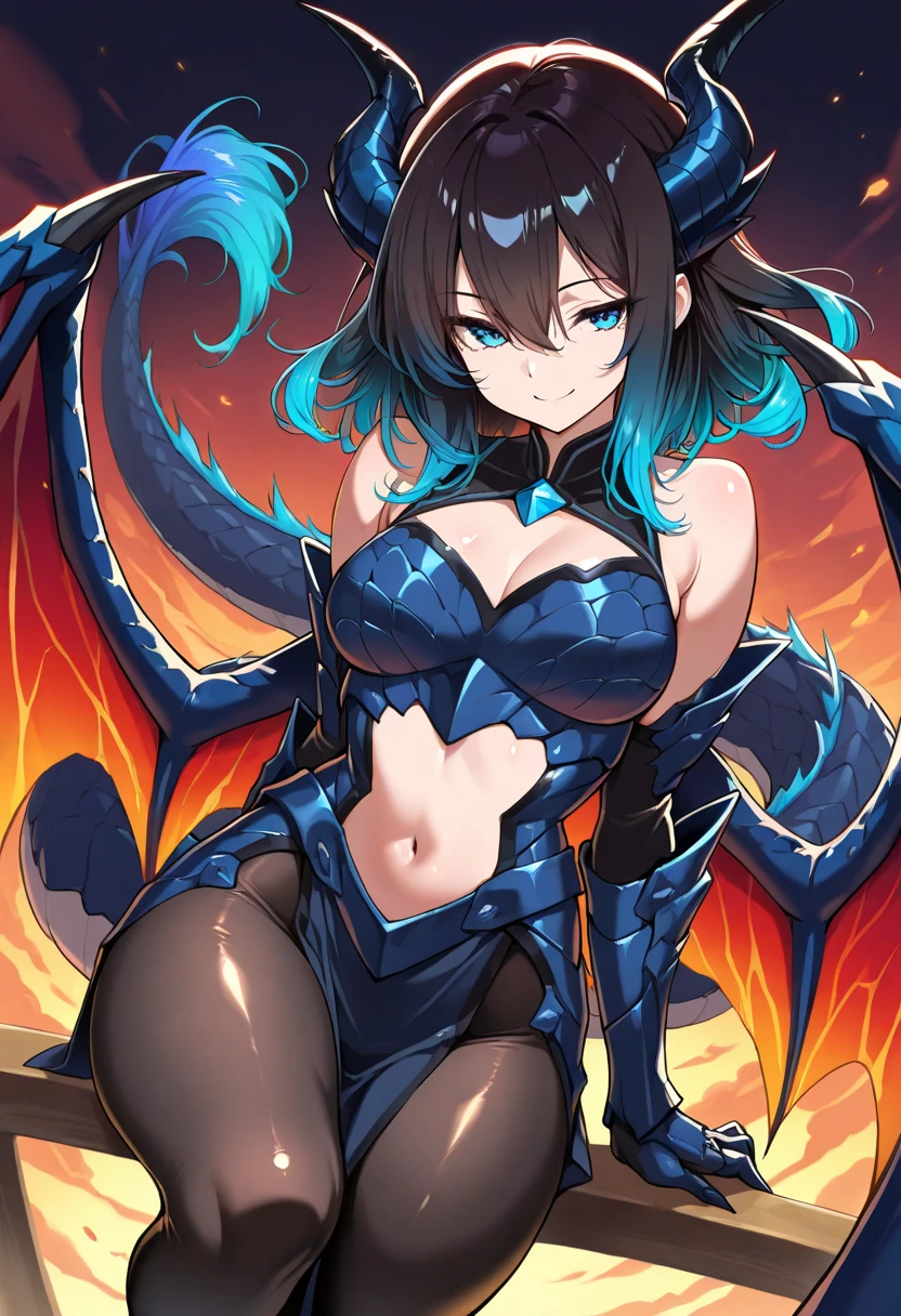 Titanium Dragon female curvy portrait