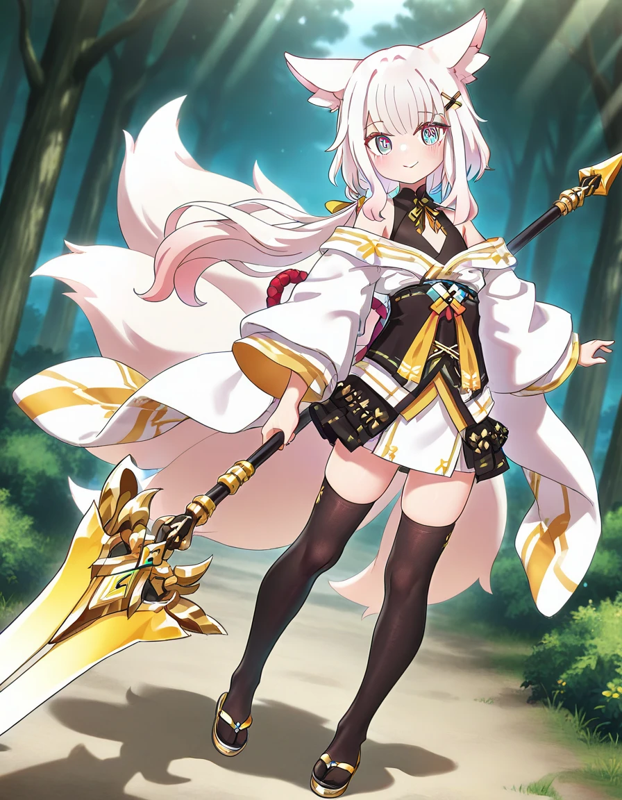 Generate the same character as the image, Full HD, 4K, no blur, the furry fox anime style character, fox ear, fox syrup, change the character's clothes, neckleace, show your legs, succubo,
