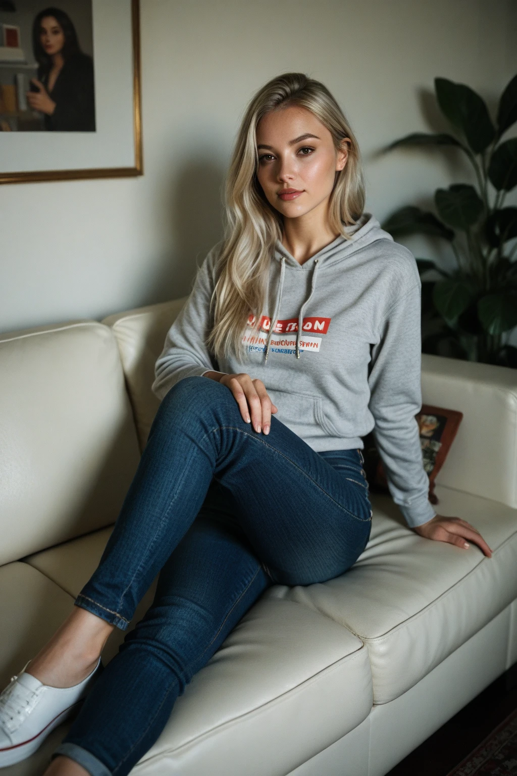 1 girl in there, Alter23, Allein, lange Haare, Kolossale Titten, Blick auf den Betrachter, welliges blondes Haar, nackten Schultern, Juwel, Full body, (Extrem detailliertes 8K-Hintergrundbild), Sanfte Beleuchtung, Good quality, Filmkorn, Fujifilm XT3 scharfer Fokus, f 5.6, Hohe Detailgenauigkeit, scharfer Fokus,(natural light), (Nahaufnahme:1.2), (seductive), enges T-Shirt, realistisch, Ein sexy