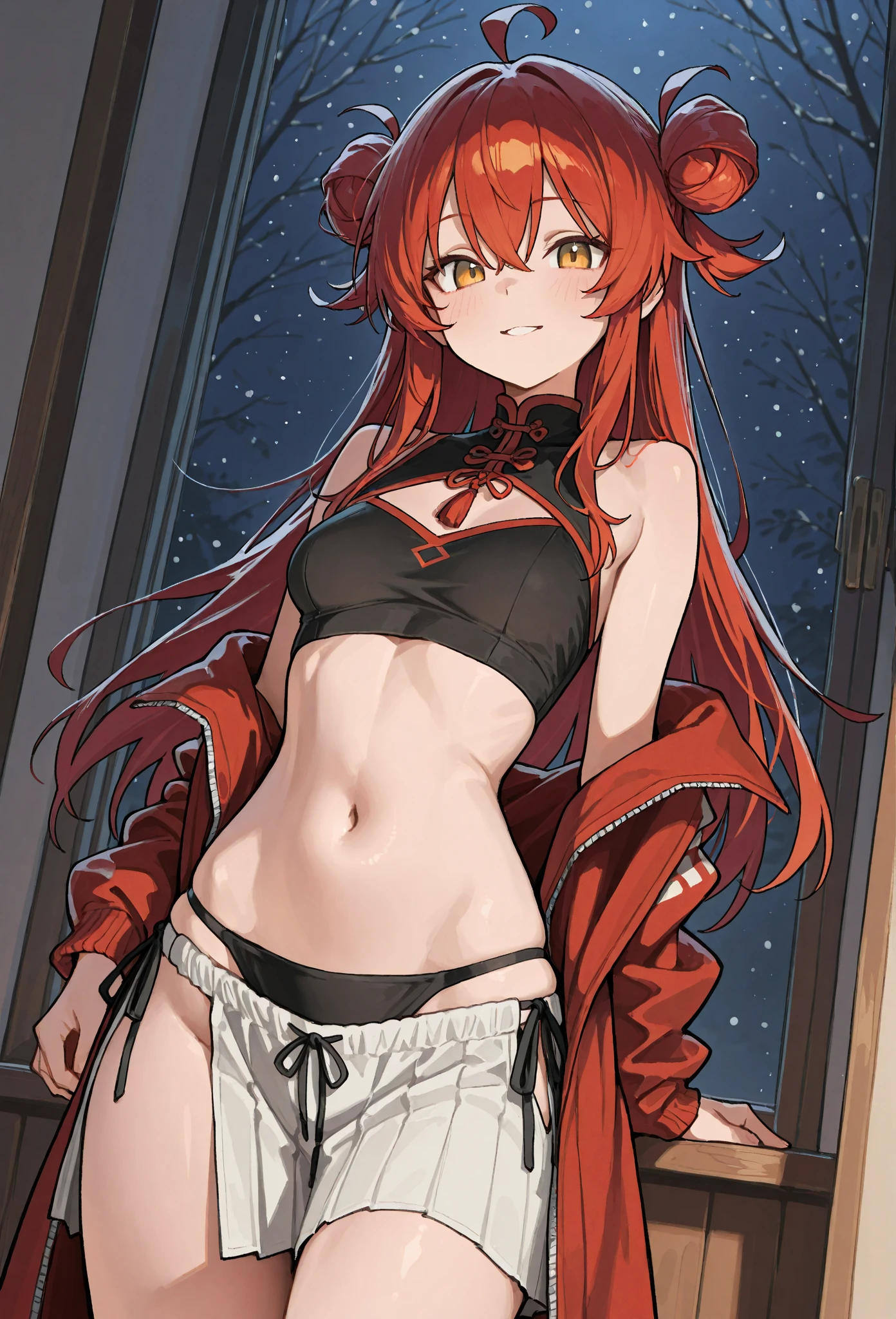 Asuka Langley Soryu, Neon Genesis Evangelion, NSFW、Sheer underwear with a small area