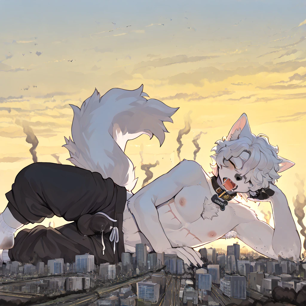 ((Detailed eyes, blue eyes:1.2)),beautiful eyes,{best quality}, {very aesthetic}, {ultra-detailed}, {best illustration}, nsfw,(2 boys:1.9),Expanding the anus,boy,eyes wide open,(silver hair:1.3),(long hair:1.3), anal, man, penis,(Fox ears:1.2),(Completely naked:1.9),open anal,Anal bulge,(cum in ass:1.4),(cum in ass hole),Cum in anus,Erect penis in crotch,I can see the anus expanding,((testicles, perineum:1.2)),dramatic angle,2d,anime face,(No tear bags),(bangs between eyes),((flat chest)),Steamy skin,skiny boy,(pale skin),Transparency,Low Saturation,open mouth,(cum in mouth),(fem boy),(flat chest),(bukkake1.5),dooring,((blushing)),Beautiful Nose,perfect anatomy,teen ager,Medically correct human body,flat chest,(crowd:1.8),ass grab,(cum in ass:1.8),Restrained by collar,(completely nude:1.7),(squatting,open legs),(small:1.5)
