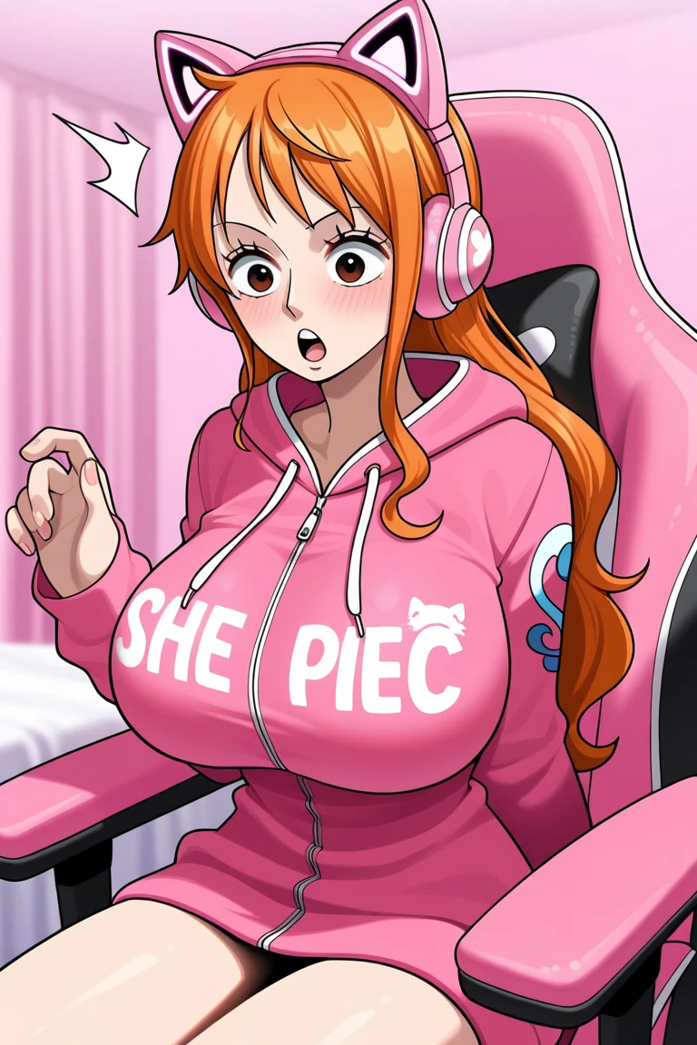 sex, nipples, penis, breasts, hetero, pussy, 1girl, vaginal, sex from behind, uncensored, testicles, mask, nude, open mouth, arms up, redhead hair, navel, 1boy, armpits, spread legs, hairband, blush, long hair, clitoris, pussy juice, hair ornament, medium breasts, licking armpit, saliva, sweat, tongue out, mask on head