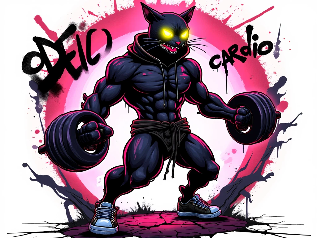 A somewhat strong, thin humanoid mascot with the name EDARP below it in red and white colors.