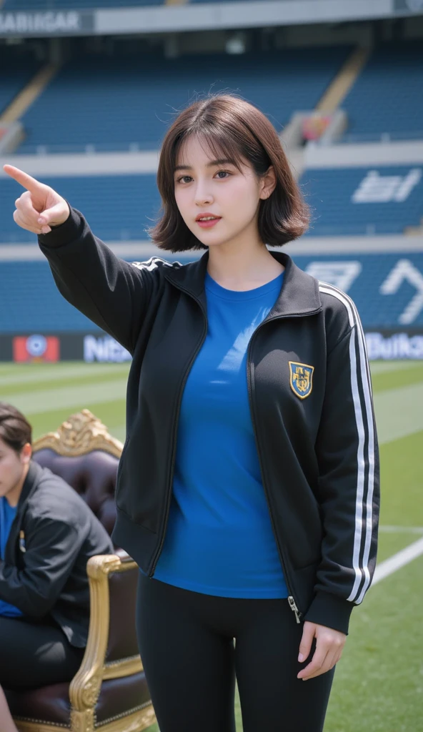 132
(A 20-year-old female,Wearing sportswear), (Surrealism), (High level of image quality), ((Beautiful Hairstyle 46)), ((short hair:1.46)), (Gentle smile), (With bust:1.46), (Lipstick), (Large Room), (Floral scent), (Wearing a hoodie)