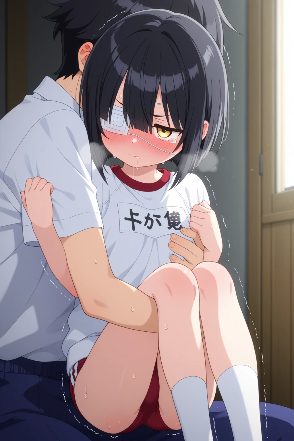 1 boy in,Dressed,(((Girl 1 person,1 boy,Sex from behind, imminent vaginal ))),Browsing Caution,Sex, highest quality, High resolution, Sex, {highest quality}, {so beautiful}, {Super detailed}, {Best illustrations},Browsing Caution, girl, shirt, Bottomless asian women }}}, Masturbation, orgasm, Private room, On the bed, Wet sheets, vapor, Sweat,whole body,thin, girl,Small breasts,A lot of semen,delicate,Intense acts,Genuine,Oily skin,violent,Seeding,Being raped,delicate,Grabbing a girl's chest from behind,virgin,thinleg,Expressions of pain and pleasure,Girl is proactive,skirt,Midriff-baring fashion, white skin,tears,Quiet face