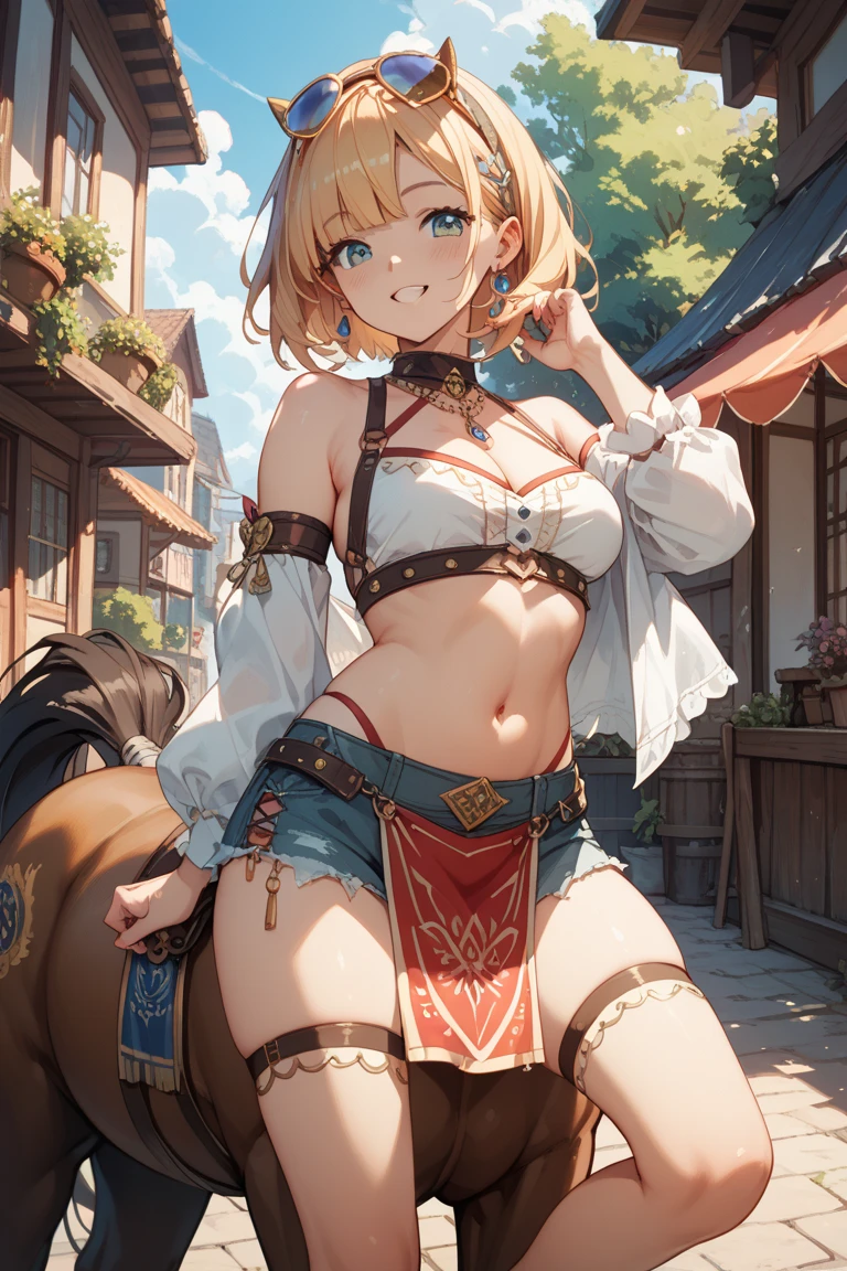 flat chests, nsfw, masterpiece, 1 girl, erect nipples, intricately detailed, topless, navel, bare shoulders, necklace, blonde hair, embarrassed, scottish skirt, leather belt, mountainous horizon, mountains, lake, night sky, extremely detailed, photorealistic, octane render, 8 k, unreal engine, bare breasts, , aqua eyes, carrying spear, bare stomach, sweaty, people on background, moist breath, child, arm strap, 1 side braid, tartan, full moon, stars, bonfire, wilderness, forest