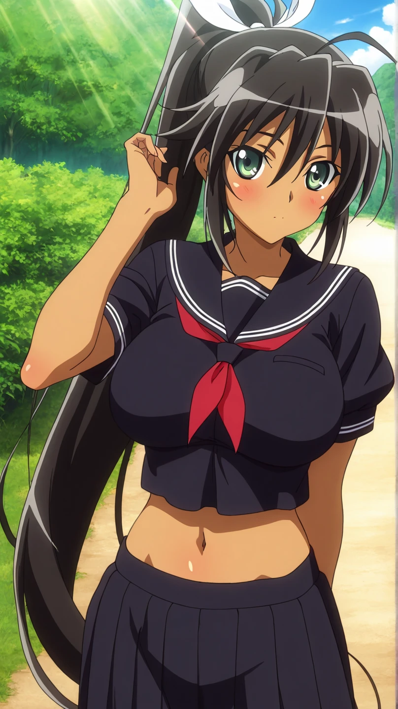 succubus tail, demon tail, GIRL, (Masterpiece: 1.1), (Best Quality: 1.1), Upper Body Bikini, (White Bikini: 1.1), (Plaid Skirt: 1.1), High Waist Skirt, Blake [Green Grass: Pink, :0.5] Themed, Denim Lenses, Blake Silver, Long, Green Eye, , closed mouth, high quality solo, (cowboy shot:1.3), lying, on back, on grass, spread arm, arms up, looking at viewer, closed mouth, smile,