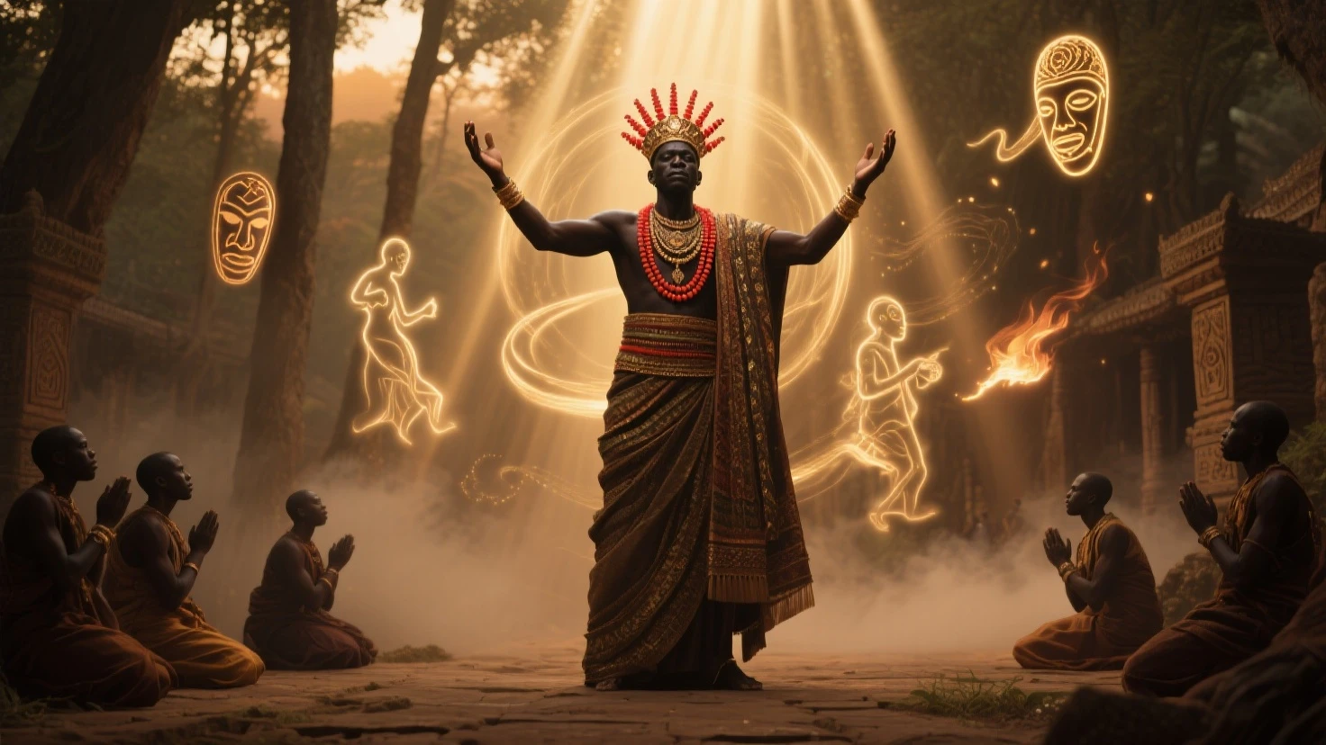 Sacrifice to the god Kukulkan