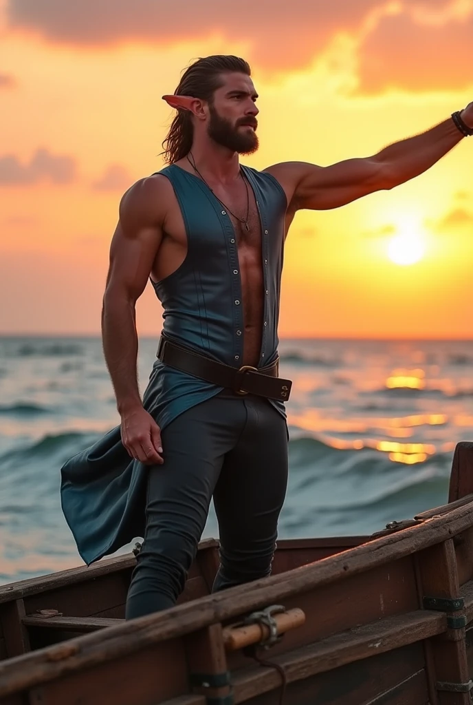 (((2heads))),a viking, dad bod,55 year old man,(big bulge:1.1),fat,beautiful face, thick, buzz cut, (very thick beard:1.3), tattoos,detailed blue eyes, sexy viking attire, unathletic,big butt, very wide shoulders, wet, drenched:1.3, massive big bulge in crotch, dripping gooey white slime on skin,oiled skin, wet skin, very pale,auburn hair s, black hair,brown hair,unathletic, outside on a viking ship, stormy weather, at twilight, moonlit sky, serious,full body, realistic, detailed,oiled skin, glistening skin, gooey translucent white slime on face , gooey translucent white slime on chest, gooey translucent white slime on clothes, holding a torch